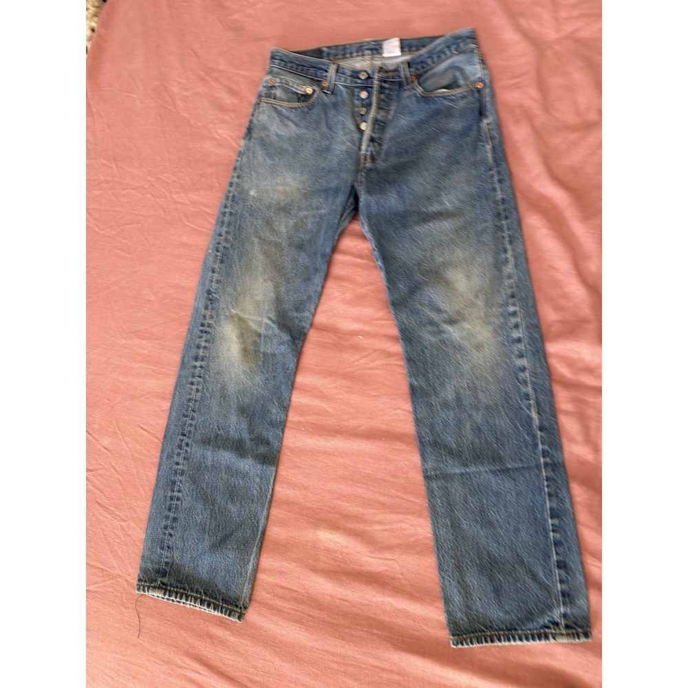 Vintage Levi's 501 XX Jeans W33 L34 Straight Leg Blue